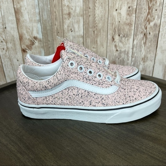 Vans Old Skool (Boucle) Pink Speckle Shoe Size 5.5 Women - Picture 3 of 9